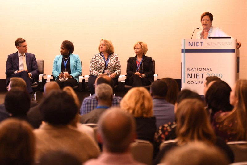 NIET Co-President and Chief Strategy Officer Dr. Patrice Pujol Leads School Improvement Solutions Panel