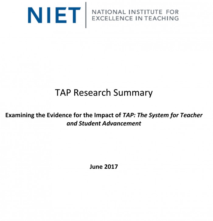 TAP Research Summary: June 2017
