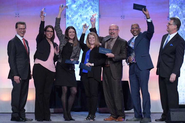 Lowell Milken and Dr. Gary Stark Honor 2018 TAP Founder's Award Finalists