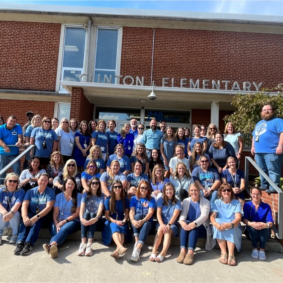 Clinton P Russell Elementary School Original Building Clinton Elementary School Selected as Finalist for National Institute