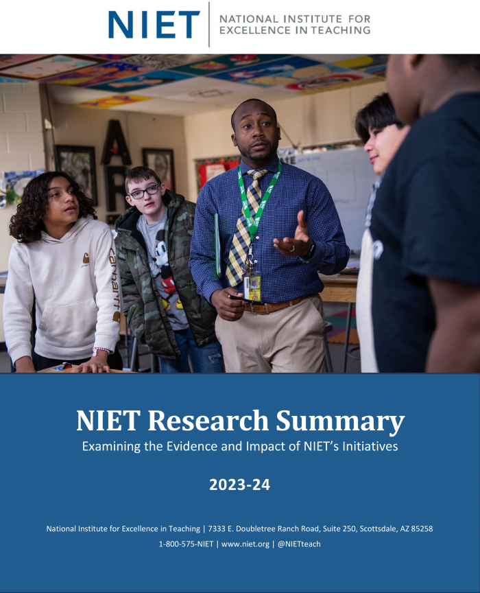2023-24 NIET Research Summary