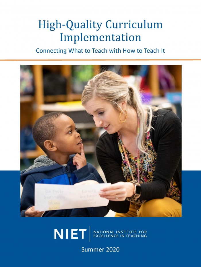 High-Quality Curriculum Implementation