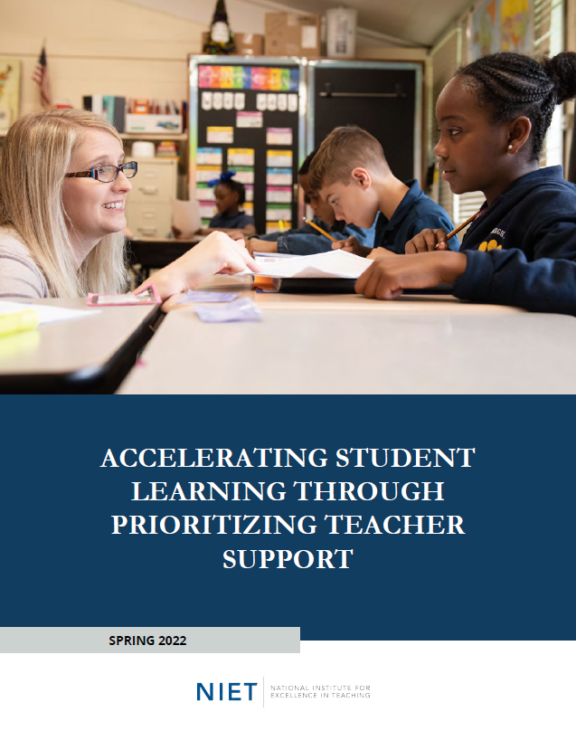 Accelerating Student Learning Through Prioritizing Teacher Support 