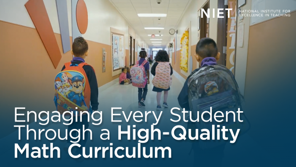 Growing Mathematicians: Engaging Every Student Through a High-Quality Math Curriculum