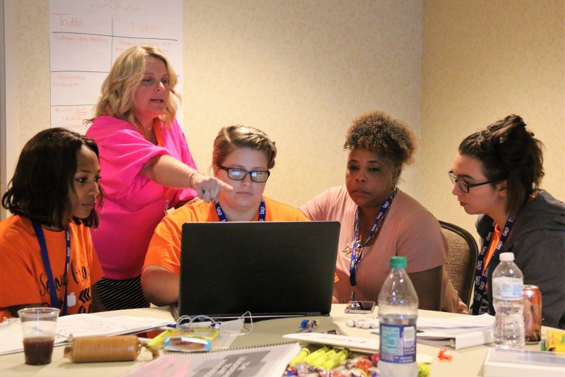 NIET's Laura Roussel leads training with Union Parish School District, Louisiana