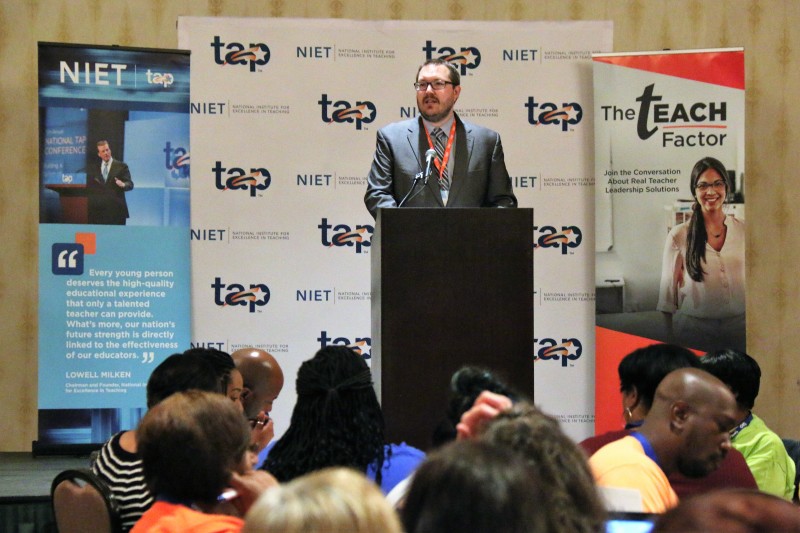NIET Co-President Dr. Joshua Barnett addresses 2018 TSI