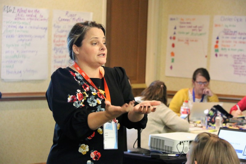 NIET's Patti Cruz leads training