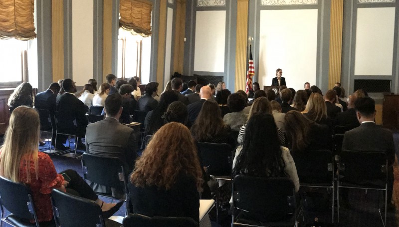 Packed room at Teacher Leadership Congressional Briefing