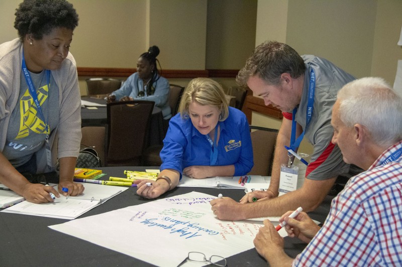 Educators discuss high-quality coaching at 2019 NIET Summer Institute