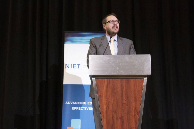 NIET President and COO Dr. Joshua Barnett addresses 2019 NIET Summer Institute