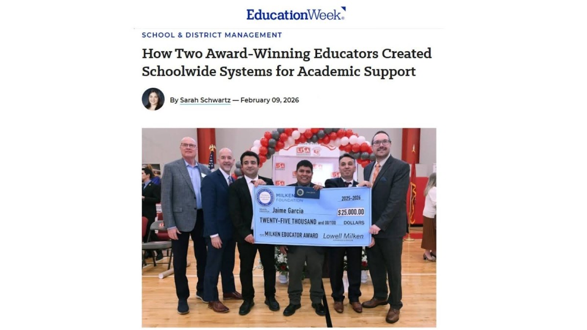 How an Award-winning Teacher Builds Student Ownership in Math