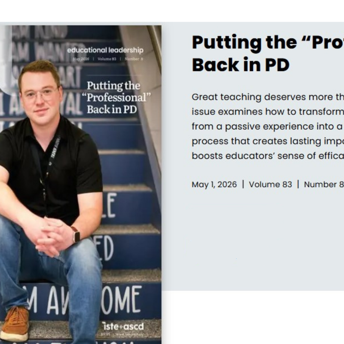 What Makes Professional Learning Stick? | NIET | National Institute for ...
